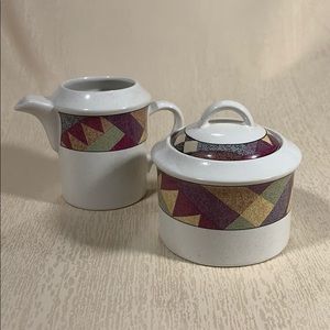 Sugar Bowl & Creamer- Studio Nova Palm Desert